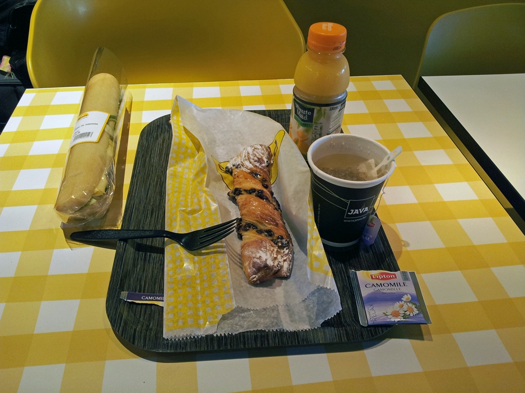 Breakfast, Brussels Airport